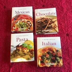 Set of 4 cookbooks